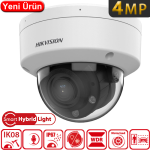 HIKVISION (DS-2CD1743G2-LIZSU) 4MP 2.7-13.5MM MOT. LENS DUAL LIGHT IP66 IK10 512GB SD DOME KAM.
