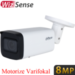 DAHUA (IPC-HFW2841T-ZAS) 8MP 2.7mm-13.5mm IP67 IK10 WIZ SENSE 120DB WDR SD IR BULLET IP KAMERA 60MT.