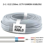 2+1 0.22 Cctv Kablo (250 MT.)