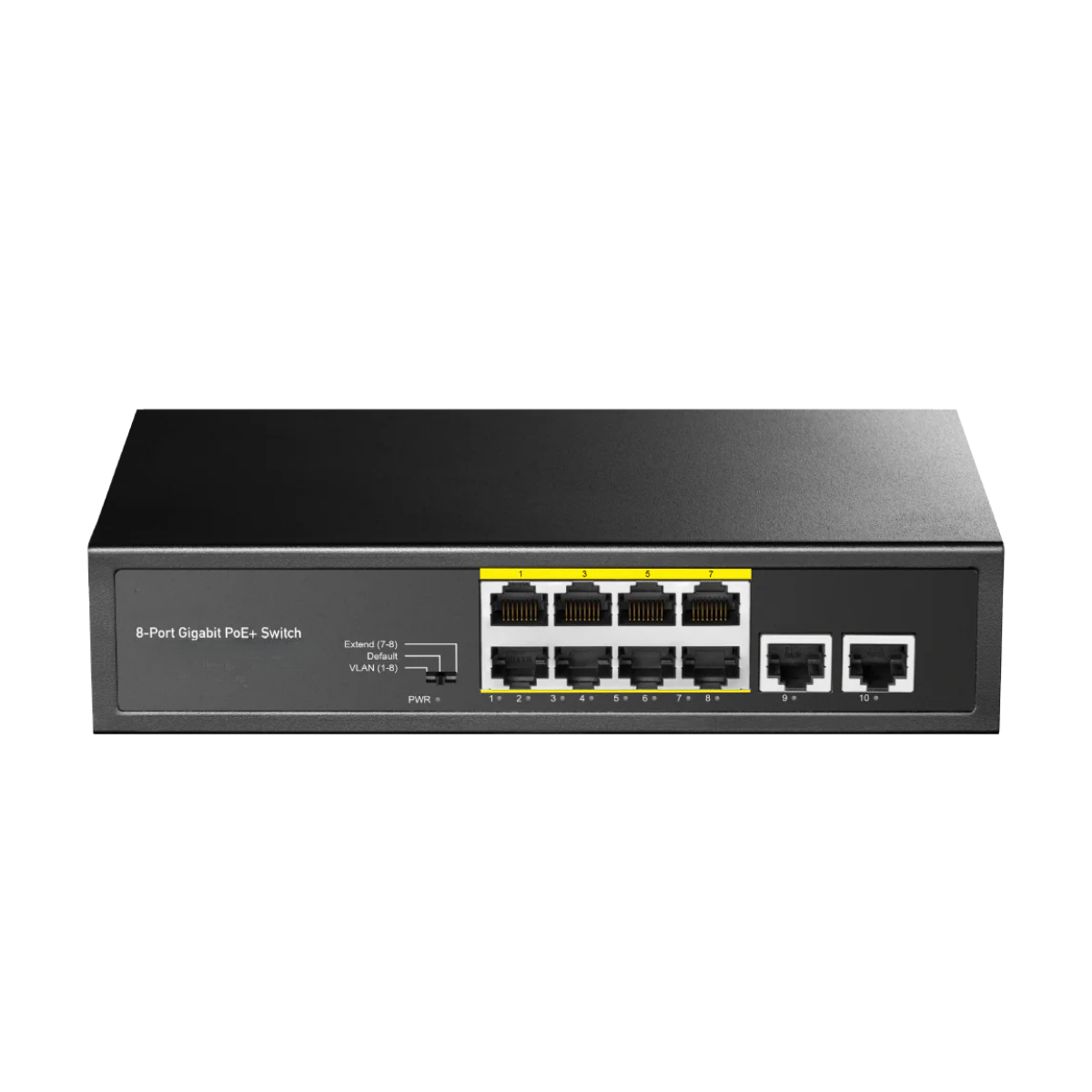 Adsız tasarım (4) Guvende Kal 8+2 Port Poe Switch - Görsel 1