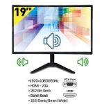 19 inç FullHD 5ms HDMI VGA 1920×1080 LED Monitör